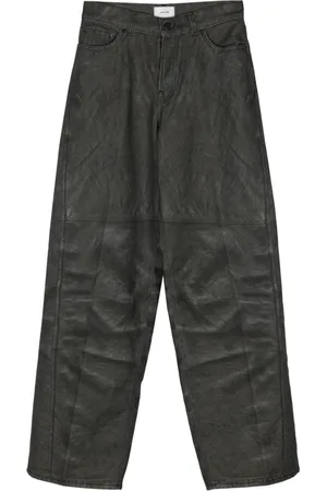 haikure Bethany Jeans mit Leder-Print