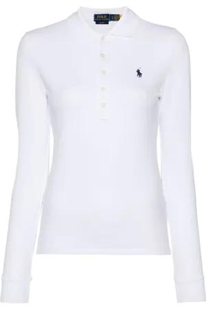 Ralph Lauren Poloshirt mit Polo Pony-Stickerei