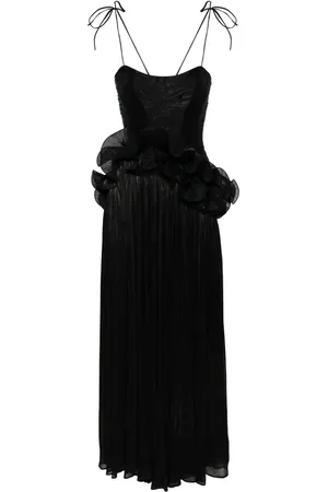 Ana Radu Maxikleid mit Rüschen