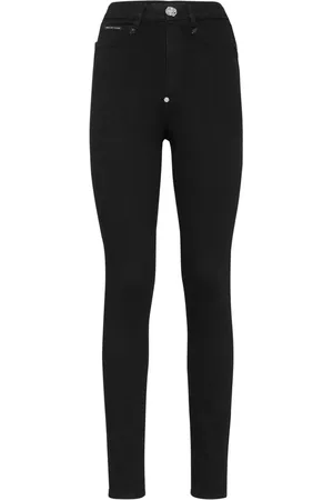 Philipp Plein Skinny-Jeans mit hohem Bund