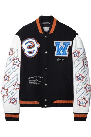 OFF-WHITE Bomberjacke im Patchwork-Look