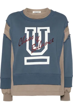UNDERCOVER Sweatshirt mit Kontrasteinsätzen