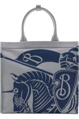 Burberry Kleine EKD Tote Bag aus Canvas
