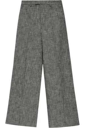 Vetements Weite Hose mit Karomuster