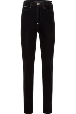 Philipp Plein Skinny-Jeans mit Logo-Applikation
