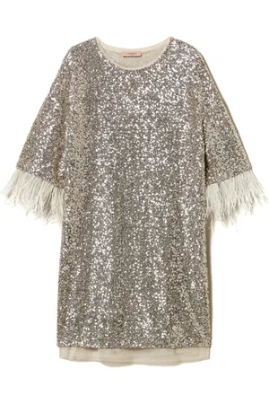Twin-Set Minikleid mit Pailletten