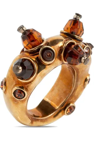 DRIES VAN NOTEN Ring mit Schmucksteinen
