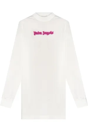 Palm Angels T-Shirtkleid mit Logo-Print