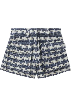 IRO Kurze Tyana Tweed-Shorts aus Lurex