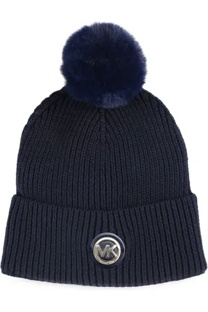 Michael Kors Gerippte Beanie mit Logo-Applikation