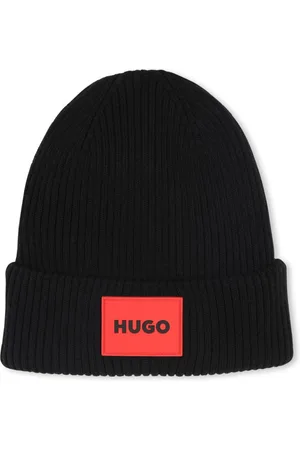 HUGO BOSS Mütze mit Logo-Applikation