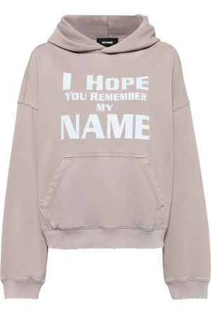 We11 Done Lettering Hoodie