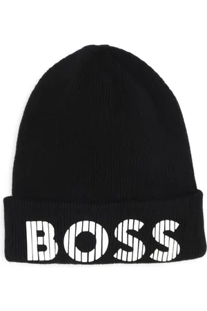 HUGO BOSS Beanie mit Logo-Print