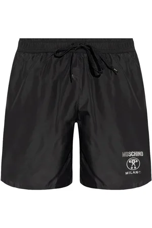 Moschino Badeshorts mit Logo-Print