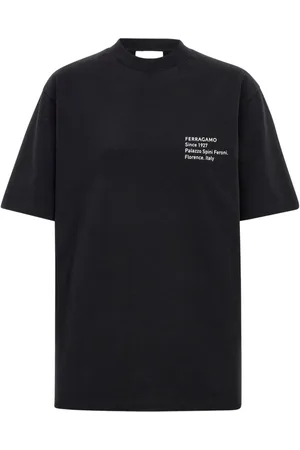 Salvatore Ferragamo T-Shirt mit Logo-Print