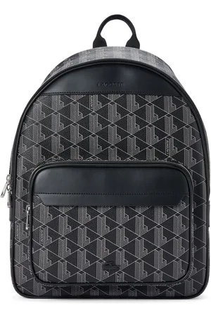 Lacoste Rucksack mit Monogramm-Print