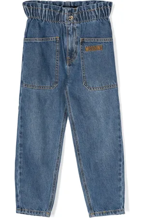 Moschino Jeans mit Logo-Stickerei