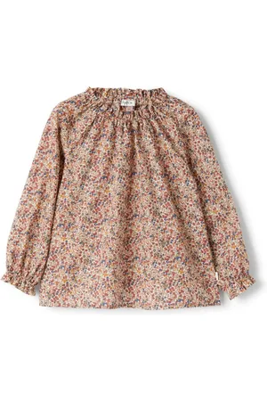 Il gufo Bluse mit Blumen-Print