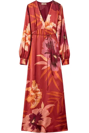 Twin-Set Kleid mit durchgehendem Blumen-Print