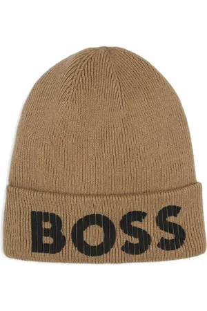 HUGO BOSS Beanie mit Logo-Print