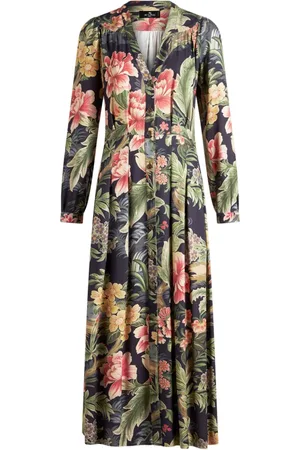 Etro Twill-Hemdkleid mit Blumen-Print