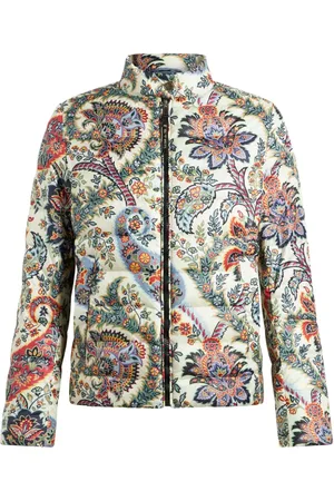 Etro Daunenjacke mit Paisley-Print