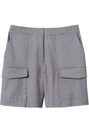 Twin-Set Bermudas mit Nadelstreifen