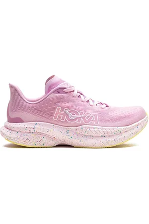 Hoka One One Mach 6 "Pink Twighlight/Lemonade" Sneakers