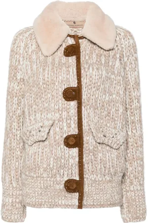 ERMANNO SCERVINO Grob gestrickte Jacke