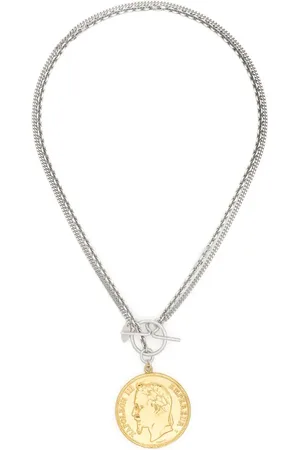 WOUTERS & HENDRIX Coin-pendant necklace