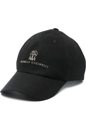 Brunello Cucinelli Baseballkappe mit Logo-Stickerei