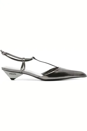 Prada Pumps mit metallischem Finish 35mm