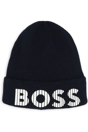 HUGO BOSS Beanie mit Logo-Print