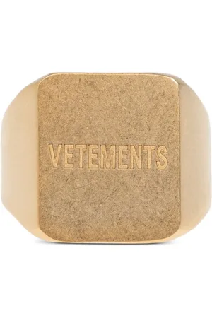 Vetements Ring mit Logo-Gravur