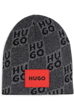 HUGO BOSS Mütze mit Logo-Applikation
