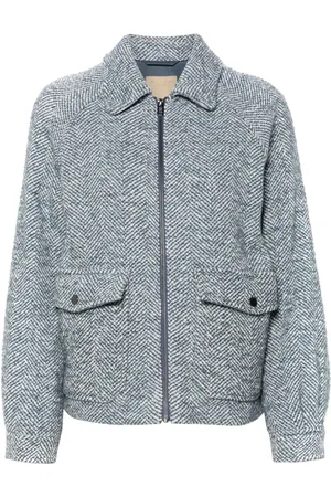 Woolrich Jacke mit Fischgrätenmuster