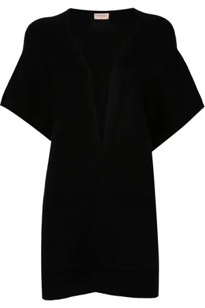 Twin-Set Poncho mit Logo-Stickerei