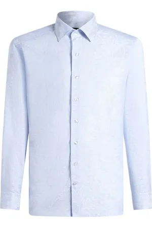 Etro Gestreiftes Jacquard-Hemd