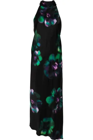 Pinko Maxikleid mit Blumen-Print