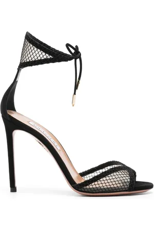 Aquazzura Sandalen mit Mesh-Einsatz 95mm