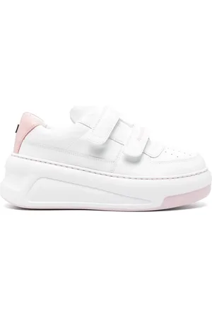 Acne Studios Plateau-Sneakers mit Klettverschluss