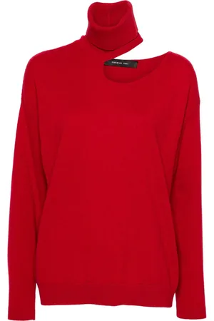 FEDERICA TOSI Pullover mit abnehmbarem Rollkragen