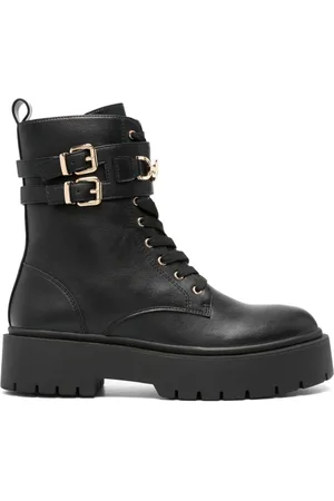 Twin-Set X Myfo Stiefel mit Logo-Schild