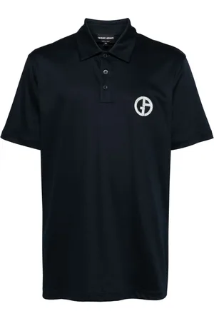 Giorgio Armani Poloshirt mit Logo-Stickerei