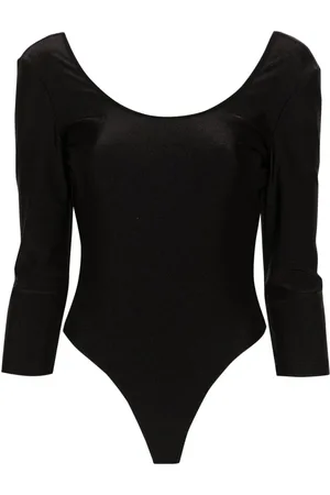 Roberto Cavalli Rückenfreier Body aus Satin