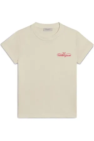 Golden Goose T-Shirt mit Logo-Stickerei