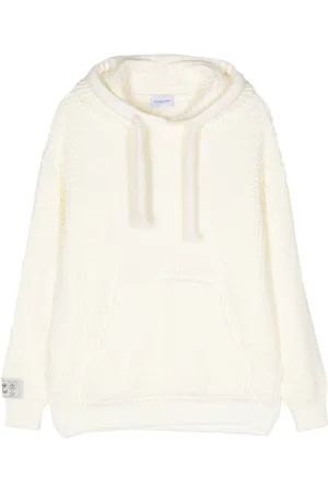 Family First Gestrickter Hoodie