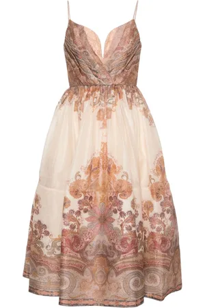 ZIMMERMANN Illustration Midikleid