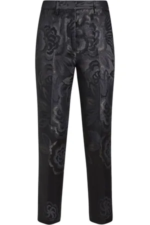 Etro Tapered-Hose mit Jacquardmuster