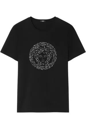 VERSACE T-Shirt mit Medusa-Applikation